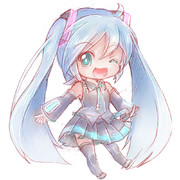 らくがきミクさん描いてみた