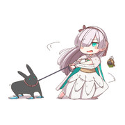 拒否犬 ニコニコ静画 イラスト