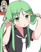 「また皐月のまねをしてほしいって？しょうがないな…」