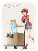 We are cells at work!