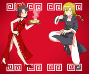 李くんと紅々娘々