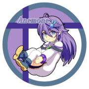 【じゃぶマイ】白雲石製コースター　アネモネ