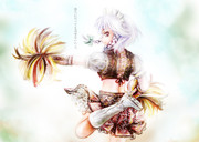 瀟洒なチアメイド