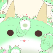 すくすく白沢 ニコニコ静画 イラスト