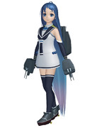 【MMDモデル配布】ＳＳＲ式 艤装つき五月雨改ver1.00