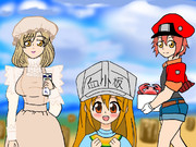 「細胞たちも北海道を応援！！」