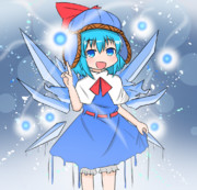 海外絵師がデザインしたチルノ