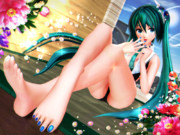 【今日のミクお姉さん】ステキな おみあし…♡