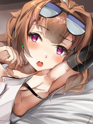 昼寝の途中に目覚めたグリズリー