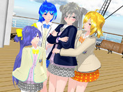 【すいまじ】4人目の船娘【貨客船娘】