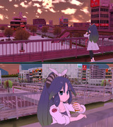 黄昏とカコ博士