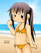 芦原さん@ポニテビキニ