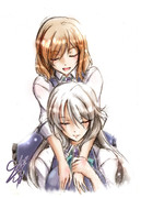 コロちゃんと会長