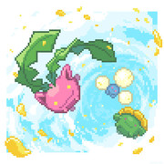 ワタッコ ニコニコ静画 イラスト