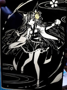 【切り絵】きつねっ娘