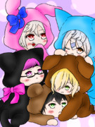 アダム、ルチ、サティ、マルコス、忠臣(コンパス)