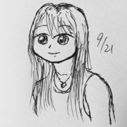 ５分スケッチ　18/9/21