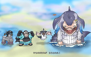 けもののむれが　あらわれた！