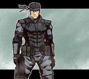スネーク ニコニコ静画 イラスト