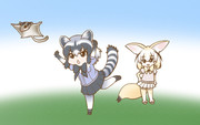 フクロモモンガとアラフェネ