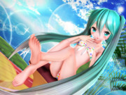 【ちびミクちゃん萌えリンク】おみあしも 可愛いのっ♡