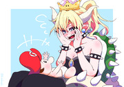 子育てに奮闘するクッパ姫