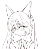 描きかけギンギツネちゃん