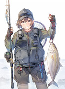 釣り ニコニコ静画 イラスト