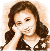 大原麗子 ニコニコ静画 イラスト