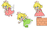 ノコノコ姫（赤）・ノコノコ姫（緑）・パタパタ姫
