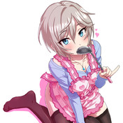 かわいいポーズ ニコニコ静画 イラスト