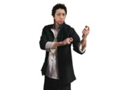 平野店長　拳法胴着スタイル