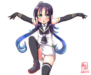 わんどろ荒ぶる涼風のポーズⅡ