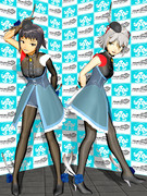 【MMDモデル】カクテルポーリードレス改：レッドショルダー