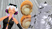 MMDファミリーおくんちで食べたものパート１