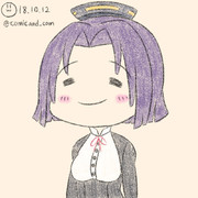 龍田　艦これワンドロ　181012