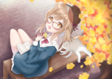 秋の訪問