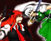 こぁＶＳみょん