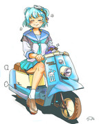 「提督！Hello！ステイツから私の愛車が届いたよ！」