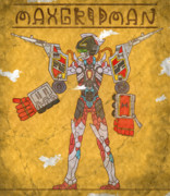 【壁画】マックスグリッドマン