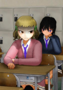 謎のプレッシャーを感じるキバ子