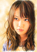 デジタル似顔絵「戸田恵梨香さん」