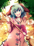 笑顔で挨拶をしてくれる幽谷響子ちゃん