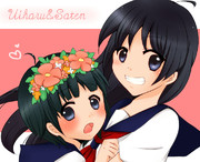 初春と佐天さん(・∀・)