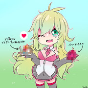 ベリーらしき物と料理らしきもの