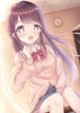 「やっと起きたね…！もう教室…2人だけだよ…？」