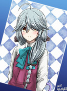 雨は嫌いじゃない浜波さん。