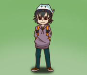 ちょっとあったかい服のかばんちゃん１