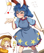 投げキッス ニコニコ静画 イラスト