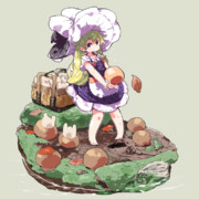 キノコ狩り ニコニコ静画 イラスト